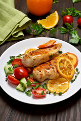 Roasted chicken breast