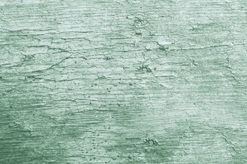 Green vintage cracked wood surface background