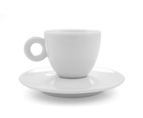 Coffee,tea cup isolated on white background