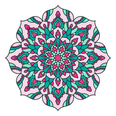 Mandala. Ethnic decorative element.