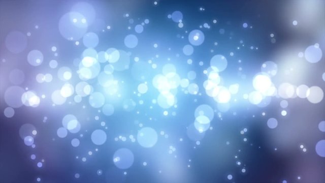 Abstract motion background shining light rays bokeh particles and energy waves loop.
