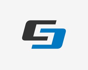 Letter S logo icon design template elements. Abstract vector icon.