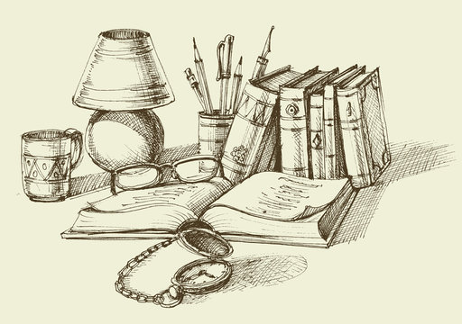 Фото рисунка книжная графики