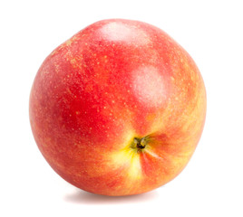 Flame color apple isolated