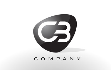 CB Logo.  Letter Design Vector.