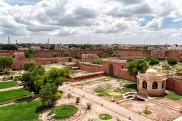 View from Junagarh Fort, Bikaner, India