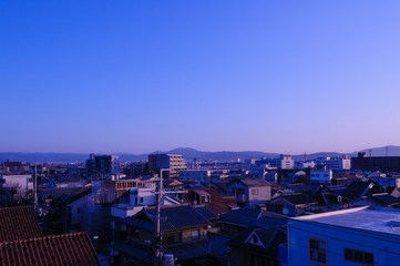 Skyline in the early morning_早朝のスカイライン