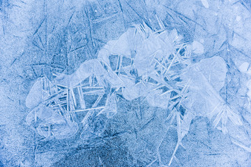 Structures in ice