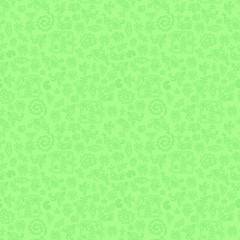 Smooth rock-painting style prehistoric floral seamless vector pattern.