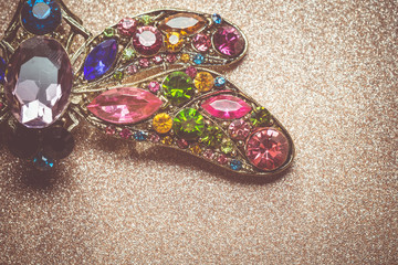 Dragonfly Shaped Brooch