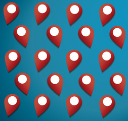 pin location icon background
