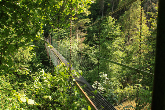 Slovak paradise, Bridge above Hornad river
