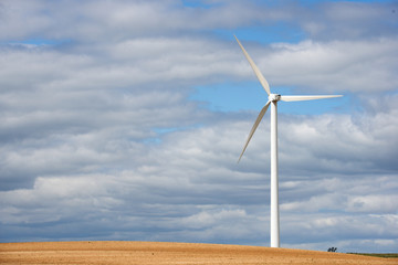 Fototapeta premium Wind energy concept
