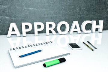 Naklejka premium Approach