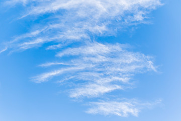 beautiful of blue sky with cloud.