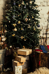 Set of men accessories with present box