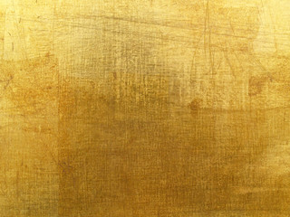 grunge golden cement wall texture, gold paint design abstract background