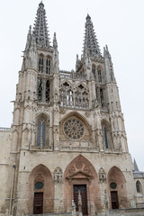 Fototapeta na wymiar Cathedral of Saint Mary of Burgos