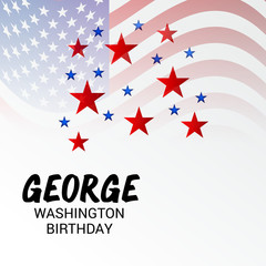 Fototapeta premium George Washington's birthday