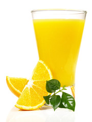 Orangensaft - Früchte