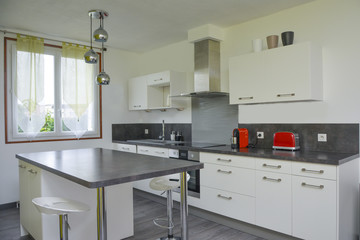 Dining kitchen modern style
