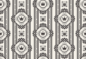damask decorative wallpaper 