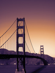Fototapeta na wymiar Golden Gate Bridge, San Francisco (USA)