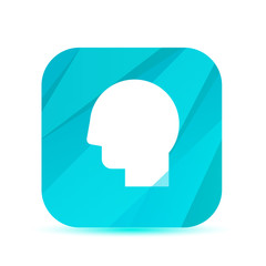 Creative Glass App Icon - Vector