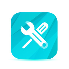 Creative Glass App Icon - Vector