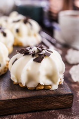 Cookies with souffle