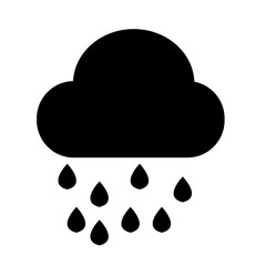 Cloud rain icon