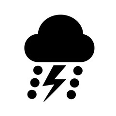 Cloud rain icon