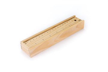 Wooden pencil box