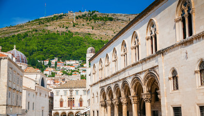 Fototapeta na wymiar Rector's Palace in Dubrovnik