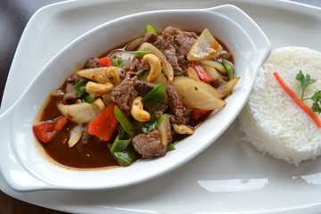Thailändische Gemüsepfanne