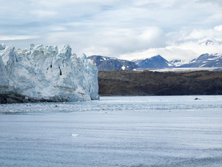 View of Margerie Glacier at Glacier Bay National Park, Alaska