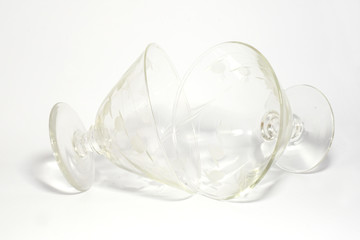 Pair of cocktail glasses
