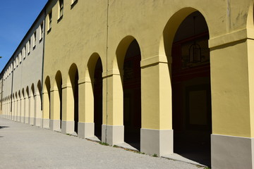 Munich, Germany, Bavaria - Street view with historical buildings