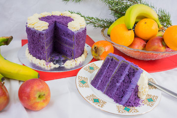 Purple Yam Cake