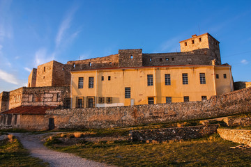 Fototapeta premium Thessaloniki citadel at dusk