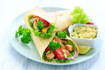 mexican tortilla wrap