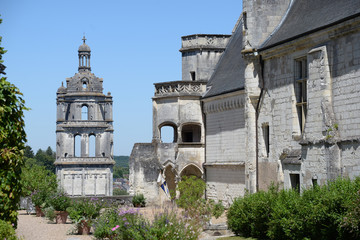 Fototapeta na wymiar Schloss von Loches, Frankreich