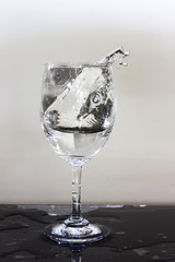 drinking water