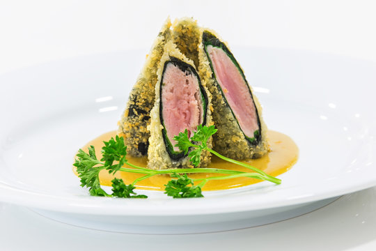 Panco Crusted Sashimi Tuna