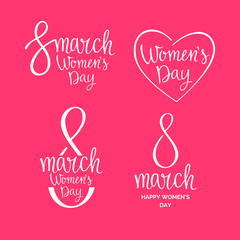 Holiday 8 March. Happy women s day.