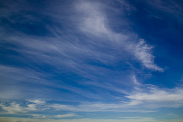 Fototapeta na wymiar Clouds on Blue Sky
