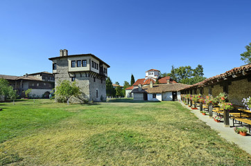 Fototapeta na wymiar Bulgaria, Asenovgrad, Arapovo Monastery