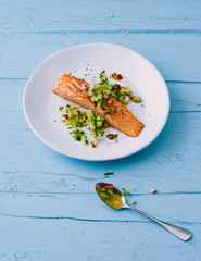 Salmon fillet