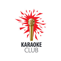 vector logo karaoke