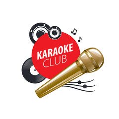 vector logo karaoke